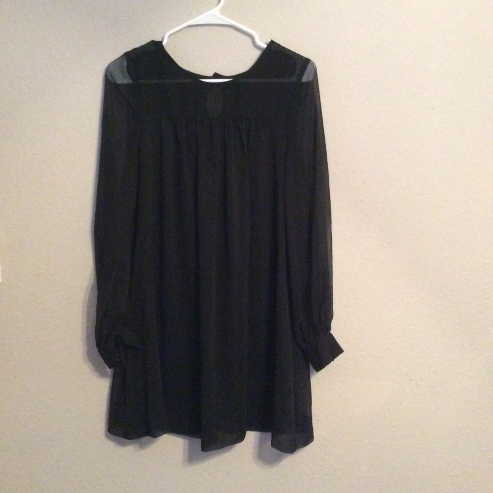 H&M Black Mini Dress